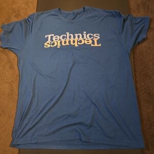 Technics Blue XL shirt